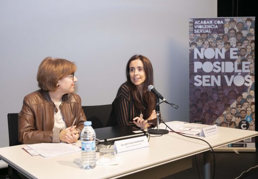 Yoya Neira destaca a importancia de xornadas como a de violencia sexual para chegar á sociedade
